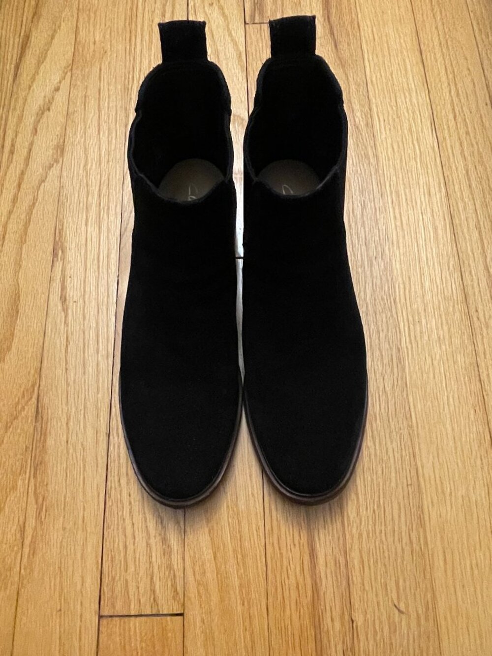 Clarkdale ARLO Black Suede women - Size 8 M (BLK)
